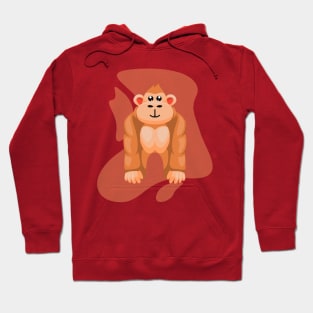 Cute Kingkong Mascot Hoodie